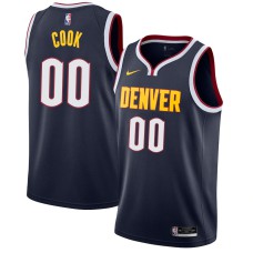 Denver Nuggets #00 Anthony Cook Jersey -Navy