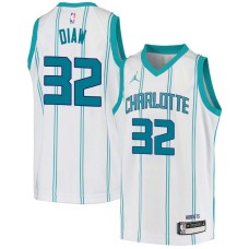 Charlotte Hornets #32 Boris Diaw Jersey -White