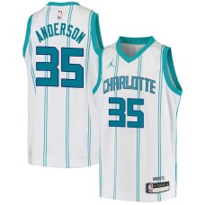 Charlotte Hornets #35 Richard Anderson Jersey -White