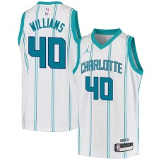 Charlotte Hornets #40 Lorenzo Williams Jersey -White