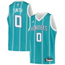 Charlotte Hornets #0 Theron Smith Jersey -Teal