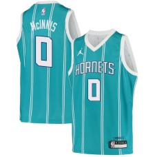 Charlotte Hornets #0 Jeff McInnis Jersey -Teal