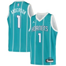 Charlotte Hornets #1 Derek Anderson Jersey -Teal