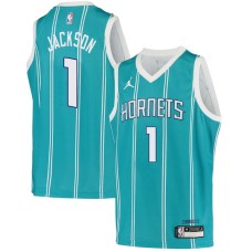 Charlotte Hornets #1 Stephen Jackson Jersey -Teal