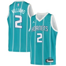 Charlotte Hornets #2 Marvin Williams Jersey -Teal