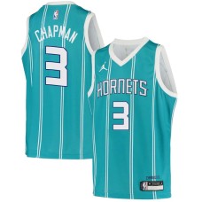 Charlotte Hornets #3 Rex Chapman Jersey -Teal