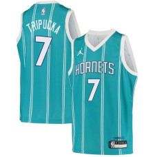 Charlotte Hornets #7 Kelly Tripucka Jersey -Teal