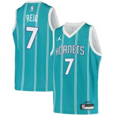 Charlotte Hornets #7 JR Reid Jersey -Teal