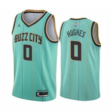 Charlotte Hornets #0 Larry Hughes Jersey -2020-2021 BUZZ CITY