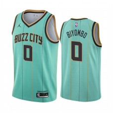 Charlotte Hornets #0 Bismack Biyombo Jersey -2020-2021 BUZZ CITY