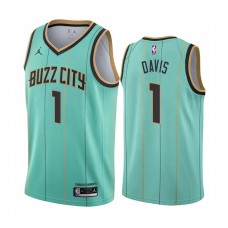 Charlotte Hornets #1 Baron Davis Jersey -2020-2021 BUZZ CITY