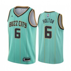 Charlotte Hornets #6 Michael Holton Jersey -2020-2021 BUZZ CITY