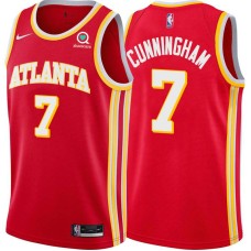 Atlanta Hawks #7 Jared Cunningham Jersey -Torch Red