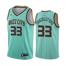 Charlotte Hornets #33 Charles Shackleford Jersey -2020-2021 BUZZ CITY