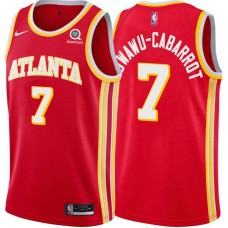 Atlanta Hawks #7 Timothe Luwawu-Cabarrot Jersey -Torch Red