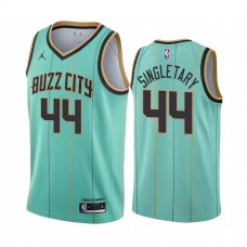 Charlotte Hornets #44 Sean Singletary Jersey -2020-2021 BUZZ CITY