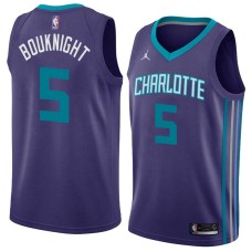 Charlotte Hornets #5 James Bouknight Jersey -Purple