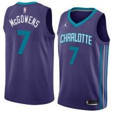 Charlotte Hornets #7 Bryce McGowens Jersey -Purple