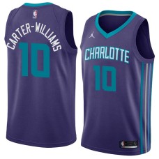 Charlotte Hornets #10 Michael Carter-Williams Jersey -Purple