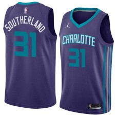 Charlotte Hornets #31 James Southerland Jersey -Purple