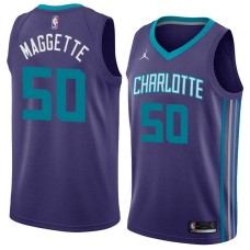 Charlotte Hornets #50 Corey Maggette Jersey -Purple