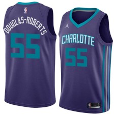 Charlotte Hornets #55 Chris Douglas-Roberts Jersey -Purple