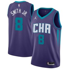 Charlotte Hornets #8 Dennis Smith Jr Jersey -2019-2020 CHA