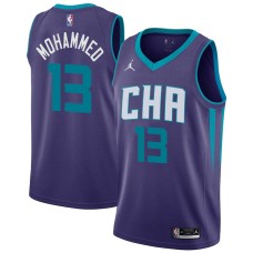 Charlotte Hornets #13 Nazr Mohammed Jersey -2019-2020 CHA