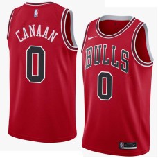 Chicago Bulls #0 Isaiah Canaan Jersey -Red