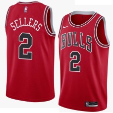 Chicago Bulls #2 Brad Sellers Jersey -Red