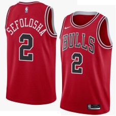 Chicago Bulls #2 Thabo Sefolosha Jersey -Red