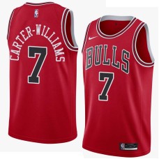 Chicago Bulls #7 Michael Carter-Williams Jersey -Red