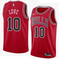 Chicago Bulls #10 Bob Love Jersey -Red