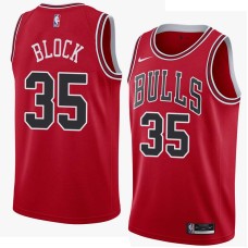 Chicago Bulls #35 John Block Jersey -Red