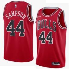 Chicago Bulls #44 Brandon Sampson Jersey -Red