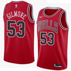 Chicago Bulls #53 Artis Gilmore Jersey -Red