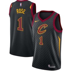 Cleveland Cavaliers #1 Derrick Rose Jersey -Black