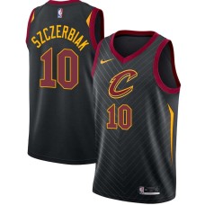 Cleveland Cavaliers #10 Wally Szczerbiak Jersey -Black