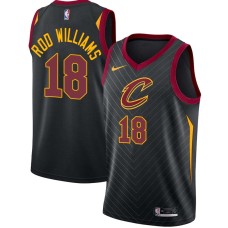 Cleveland Cavaliers #18 Hot Rod Williams Jersey -Black