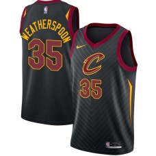 Cleveland Cavaliers #35 Clarence Weatherspoon Jersey -Black