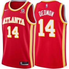 Atlanta Hawks #14 Dewayne Dedmon Jersey -Torch Red