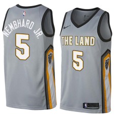 Cleveland Cavaliers #5 RJ Nembhard Jr Jersey -Gray THE LAND 2017-2018 City Editon