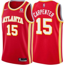 Atlanta Hawks #15 Bob Carpenter Jersey -Torch Red