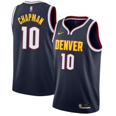 Denver Nuggets #10 Wayne Chapman Jersey -Navy