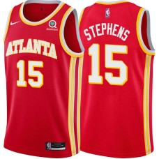 Atlanta Hawks #15 Jack Stephens Jersey -Torch Red