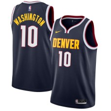 Denver Nuggets #10 Donald Washington Jersey -Navy