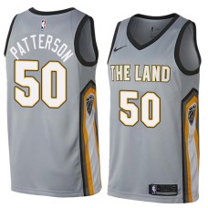 Cleveland Cavaliers #50 Steve Patterson Jersey -Gray THE LAND 2017-2018 City Editon