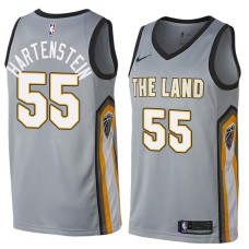 Cleveland Cavaliers #55 Isaiah Hartenstein Jersey -Gray THE LAND 2017-2018 City Editon