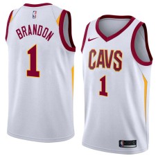Cleveland Cavaliers #1 Terrell Brandon Jersey -White