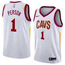 Cleveland Cavaliers #1 Wesley Person Jersey -White